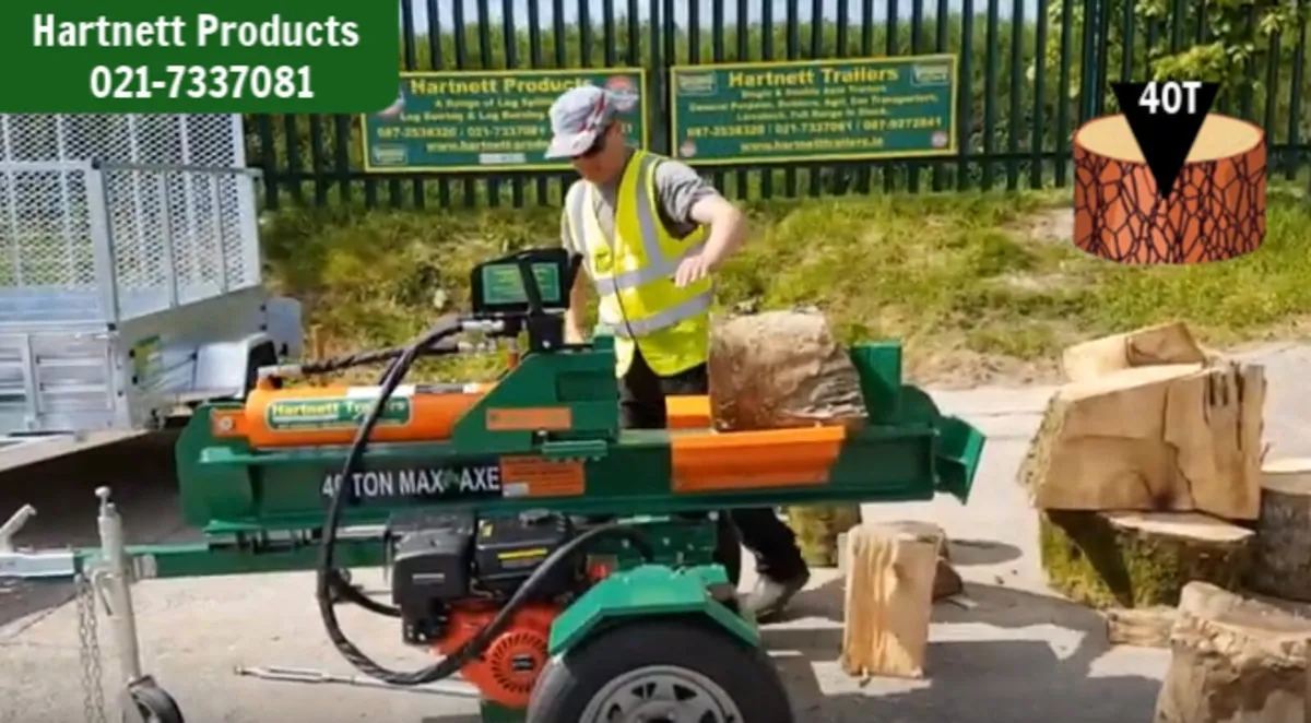 40 Ton Petrol Log Splitter D-Model - Image 3