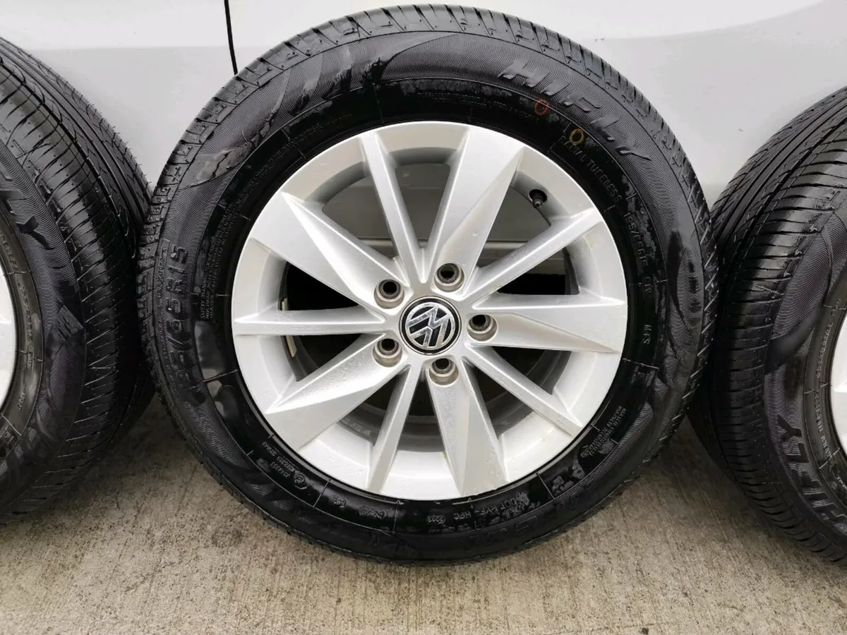 15" VW alloys with new tyres - Image 3
