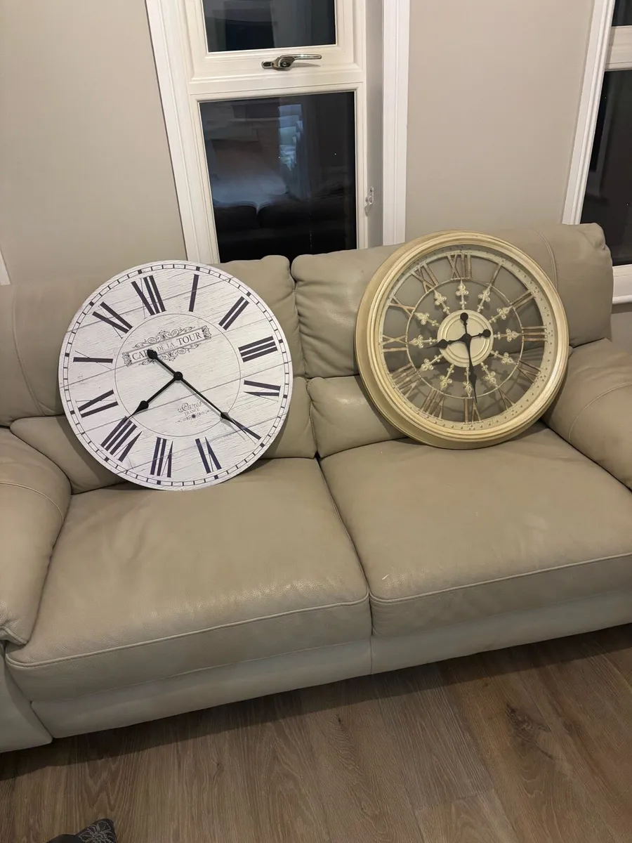 Large wall clocks