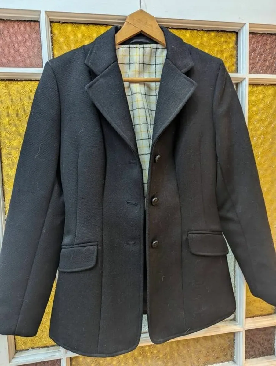 Shires Ladies Marlborough Hunt Coat Black - Image 1