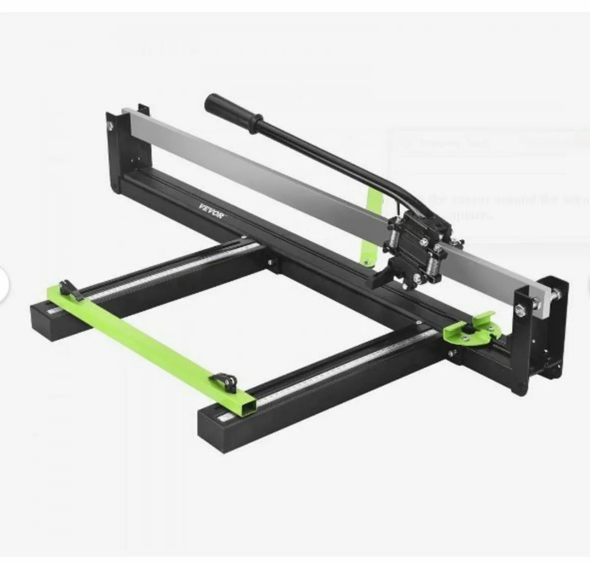 31 Inch Blue Manual Tile Cutter - Image 1