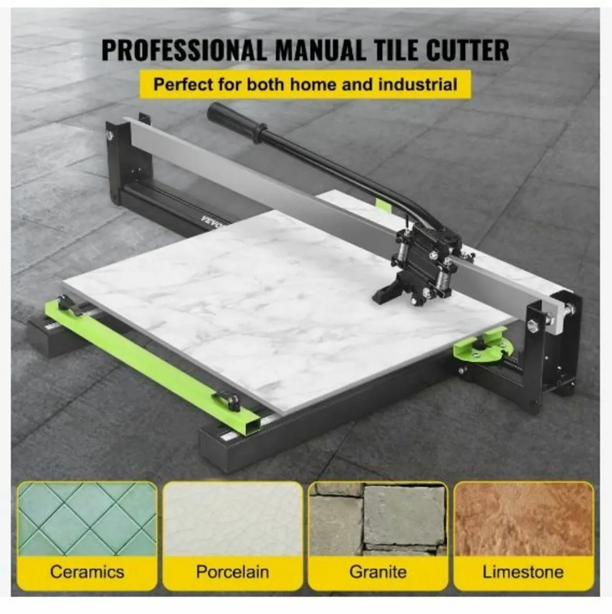 31 Inch Blue Manual Tile Cutter - Image 2