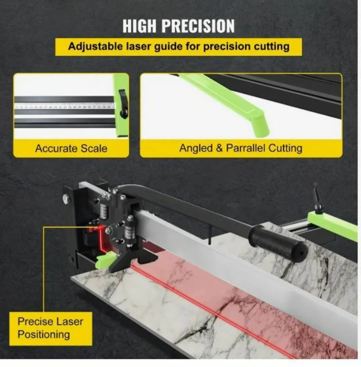 31 Inch Blue Manual Tile Cutter - Image 4