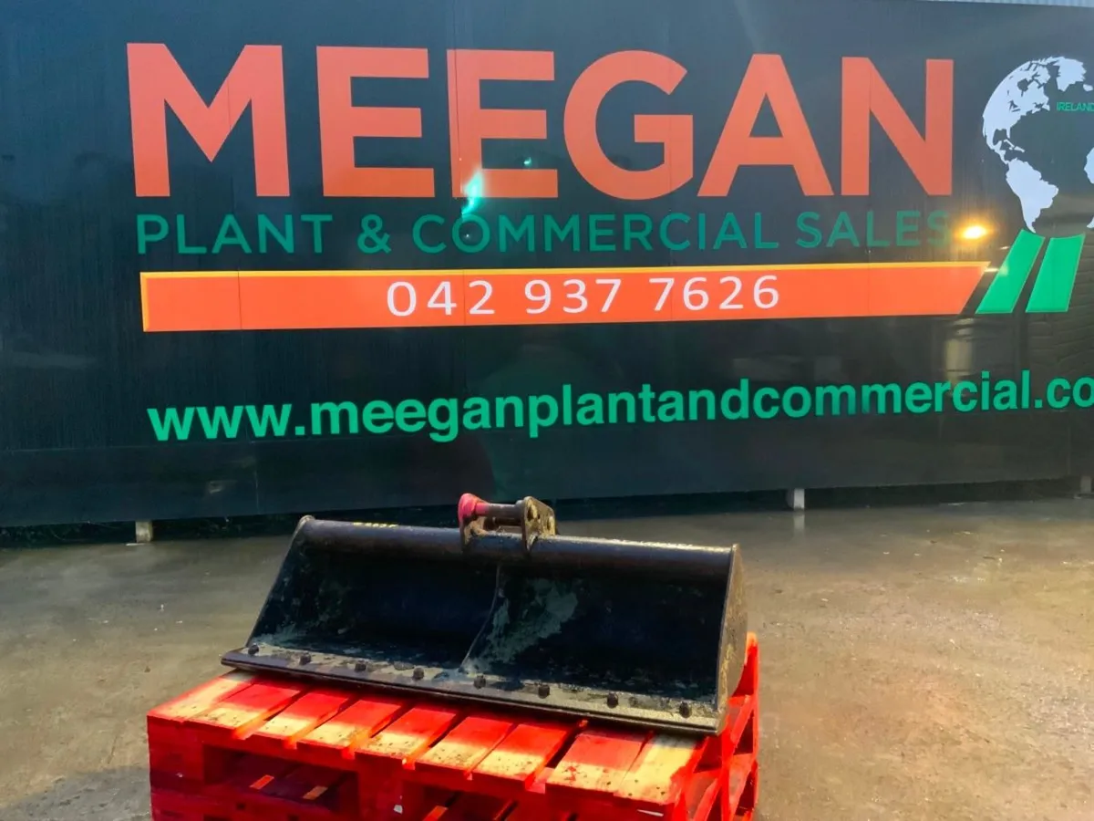 48" 'WHITES' GRADING BUCKET.....35mm PINS.....263 - Image 1