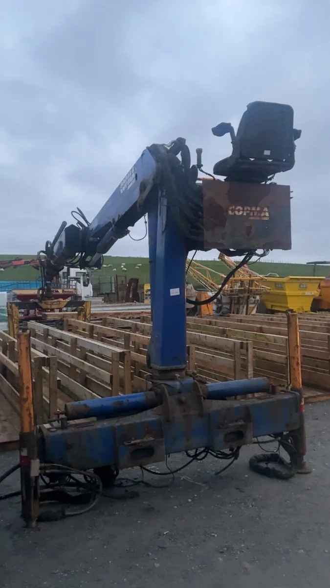 Copma 2000 hi ab crane with block grab - Image 2
