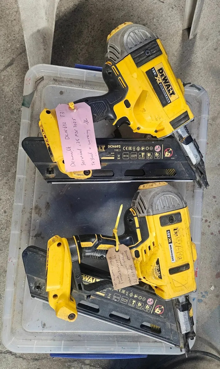 Dewalt 1st fix nail guns - €280 each - Image 2