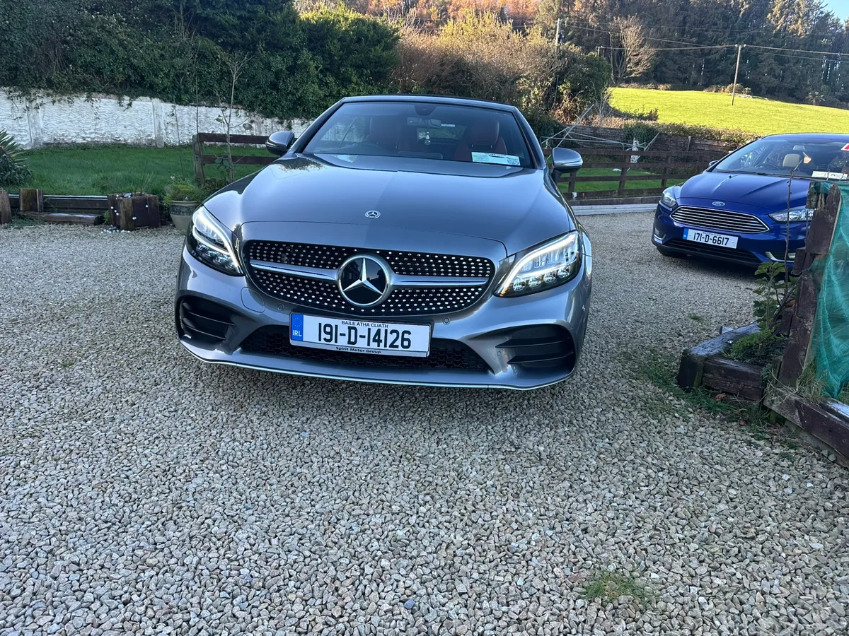 Mercedes C Class Cabrio Hybrid 2019 Like New - Image 2