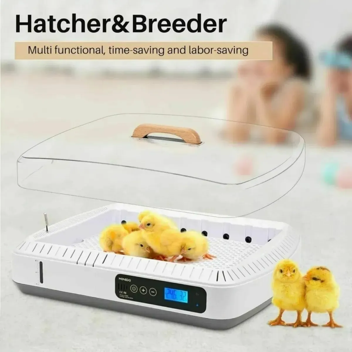 35 Egg Incubator Automatic Turning Temp Control - Image 1