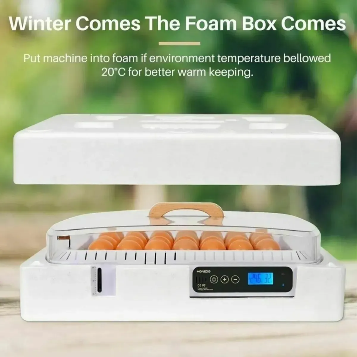 35 Egg Incubator Automatic Turning Temp Control - Image 3
