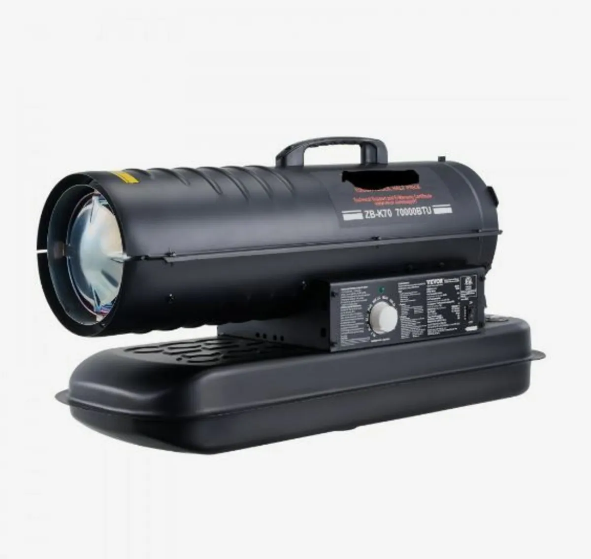 Kerosene/Diesel Forced Air Heater, 70000Btu - Image 1