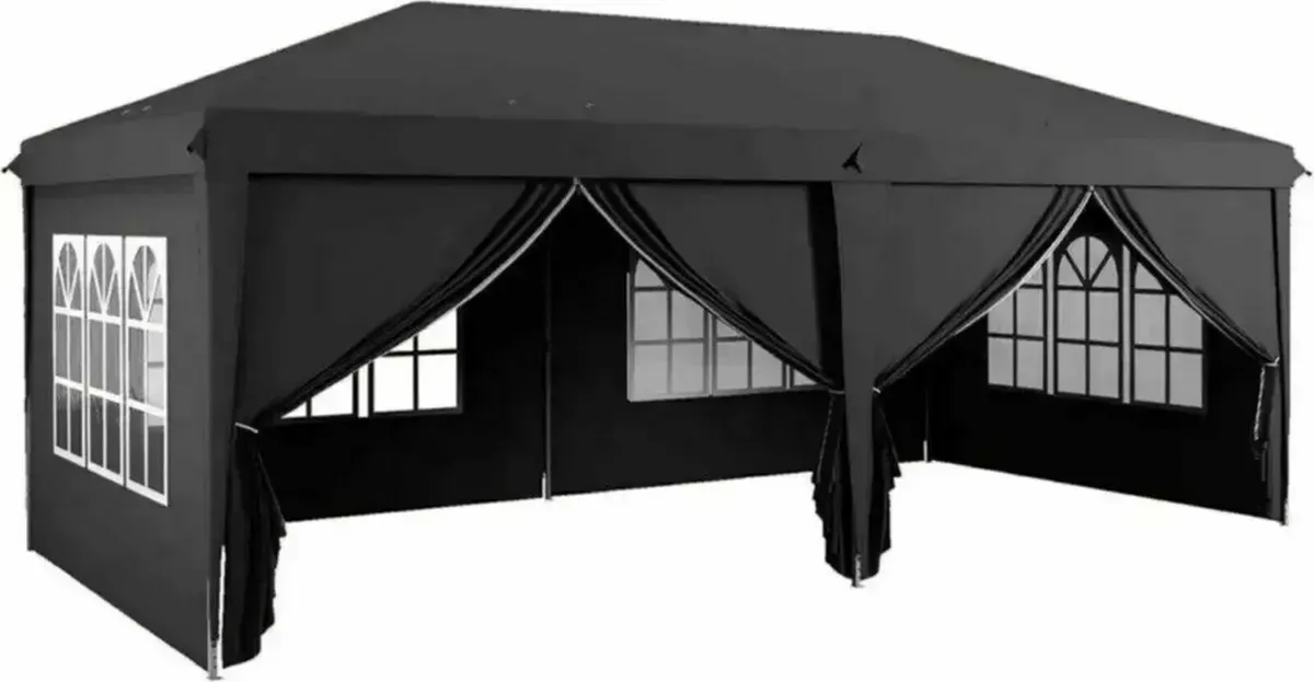 Gazebo Pop Up Outdoor 3x6m Waterproof Tent - Image 1