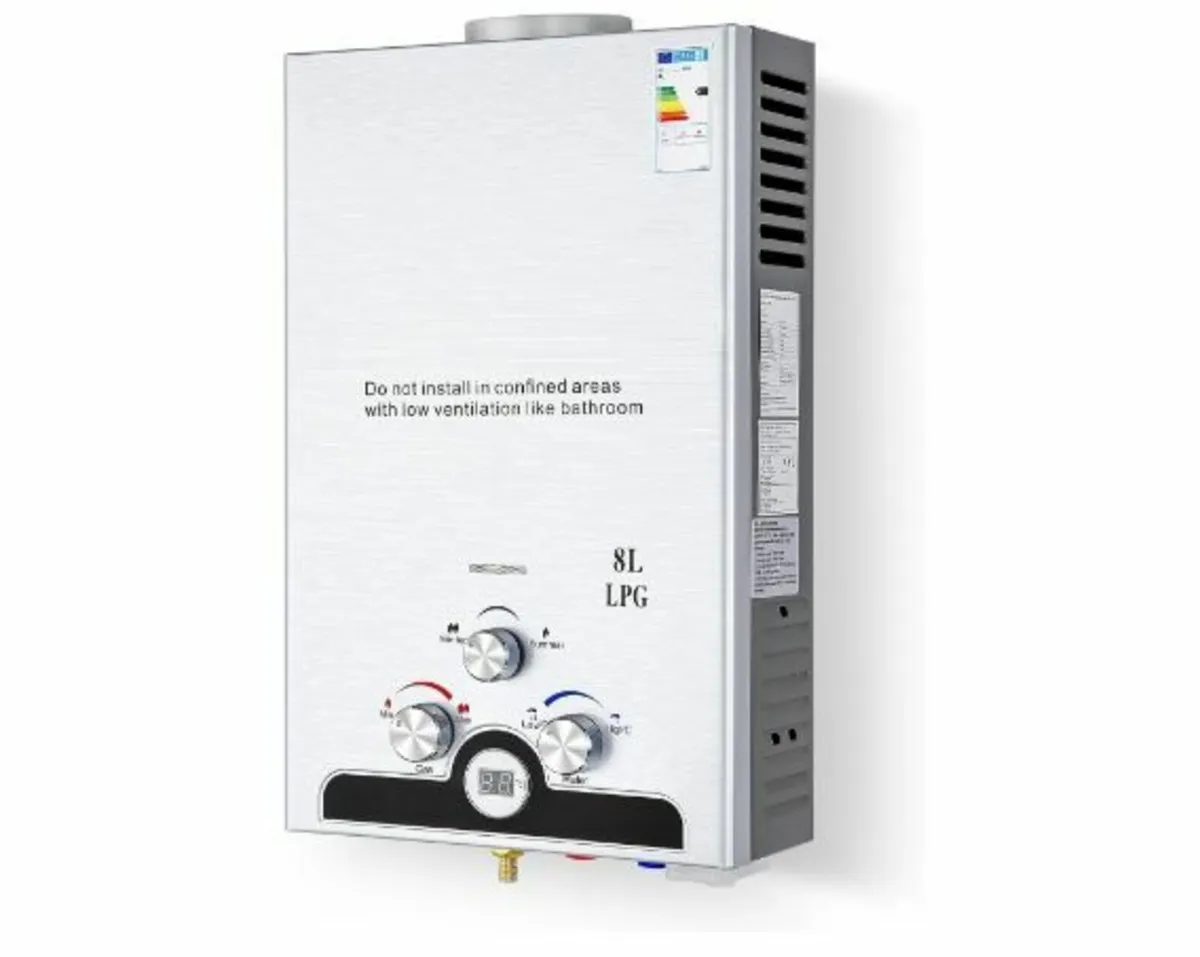 8L Gas Instantaneous Water Heater - Image 1