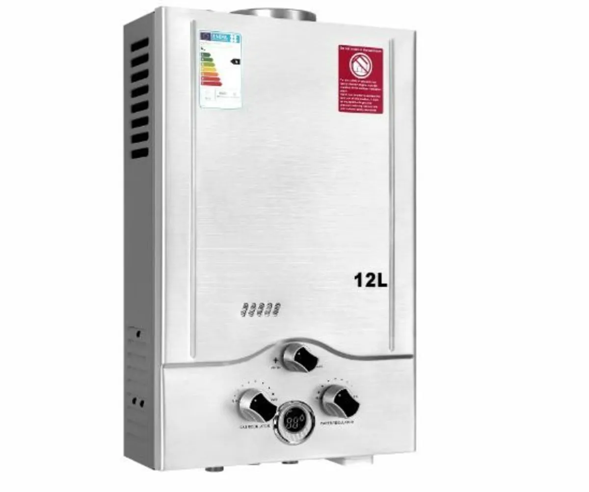12LPM Gas Instantaneous Water Heater, 24 kW - Image 1