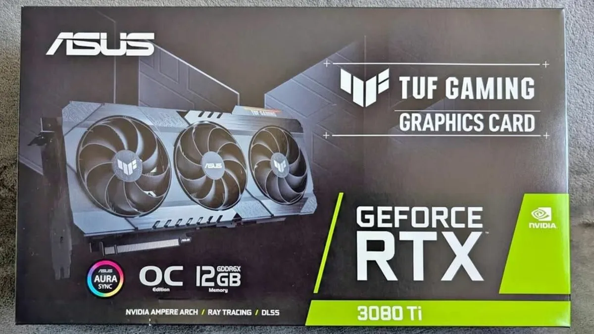ASUS RTX 3080Ti TUF GAMING 12GB - Image 1