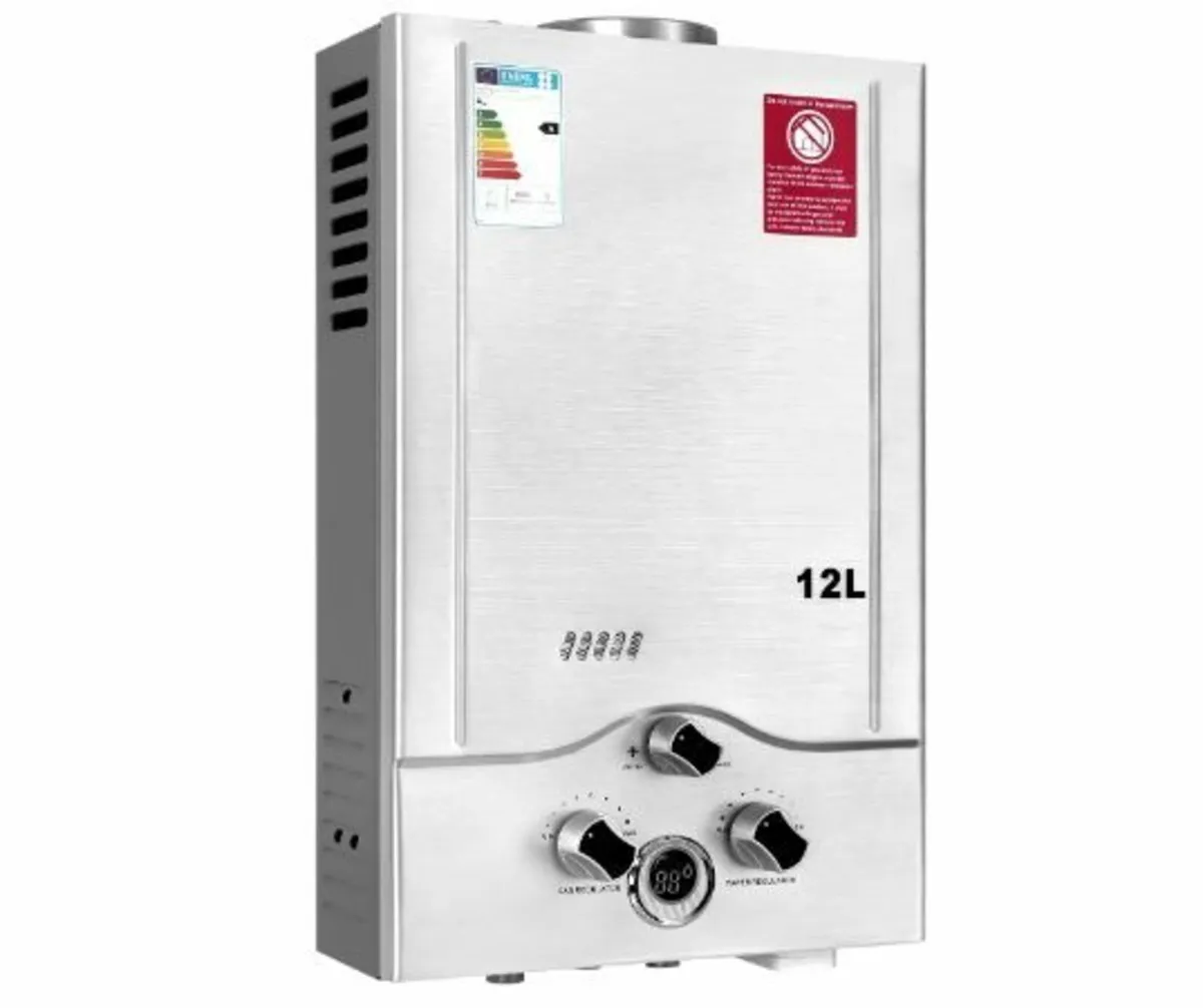12LPM Gas Instantaneous Water Heater, 24 kW - Image 1