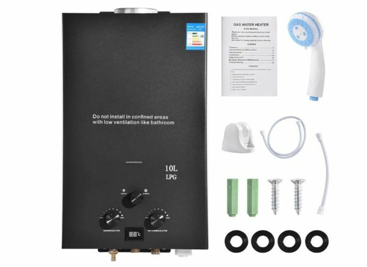 10L Gas Instantaneous Water Heater - Image 1
