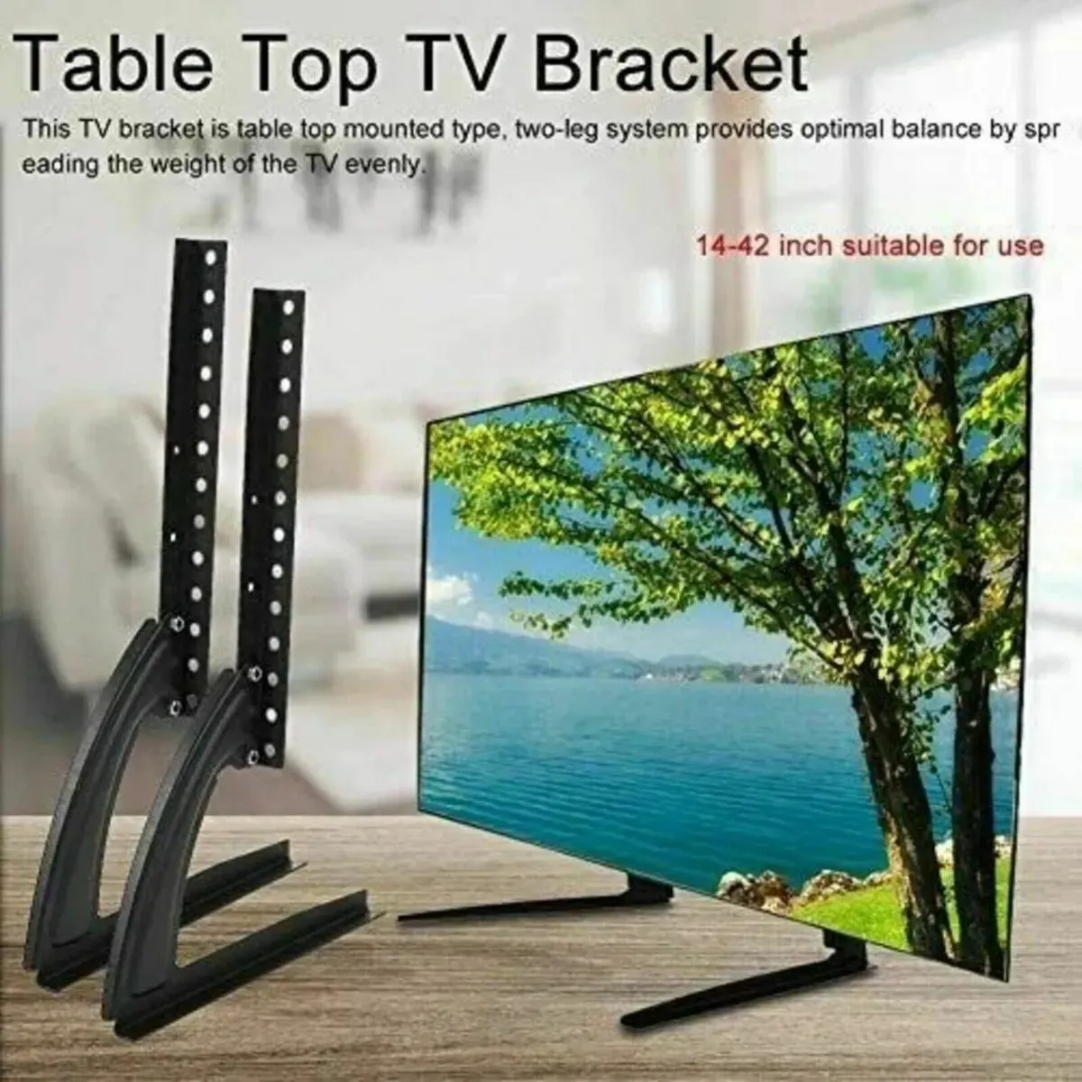 Universal TV Stand LCD/LED/OLED/Plasma, TV - Image 2
