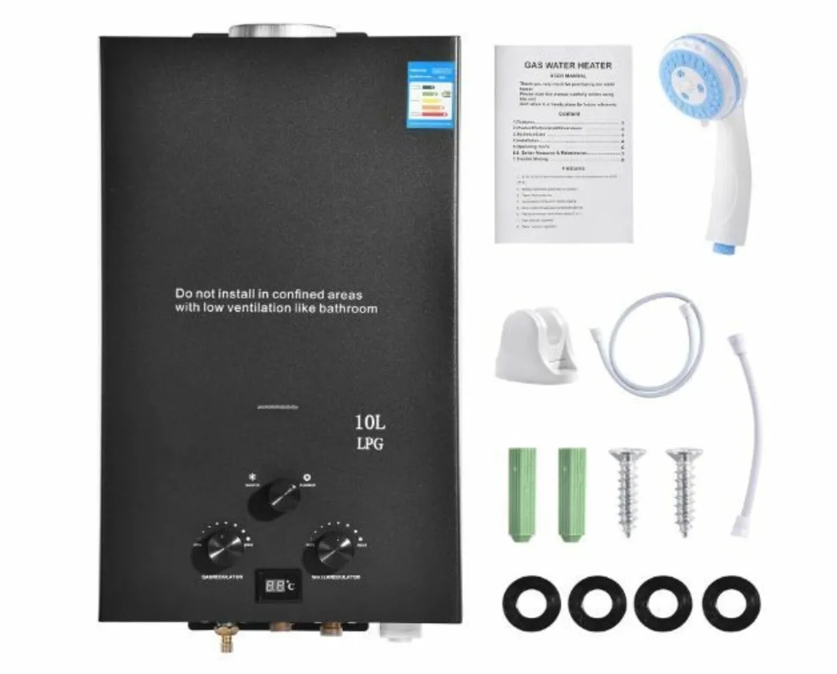 10L Gas Instantaneous Water Heater - Image 1