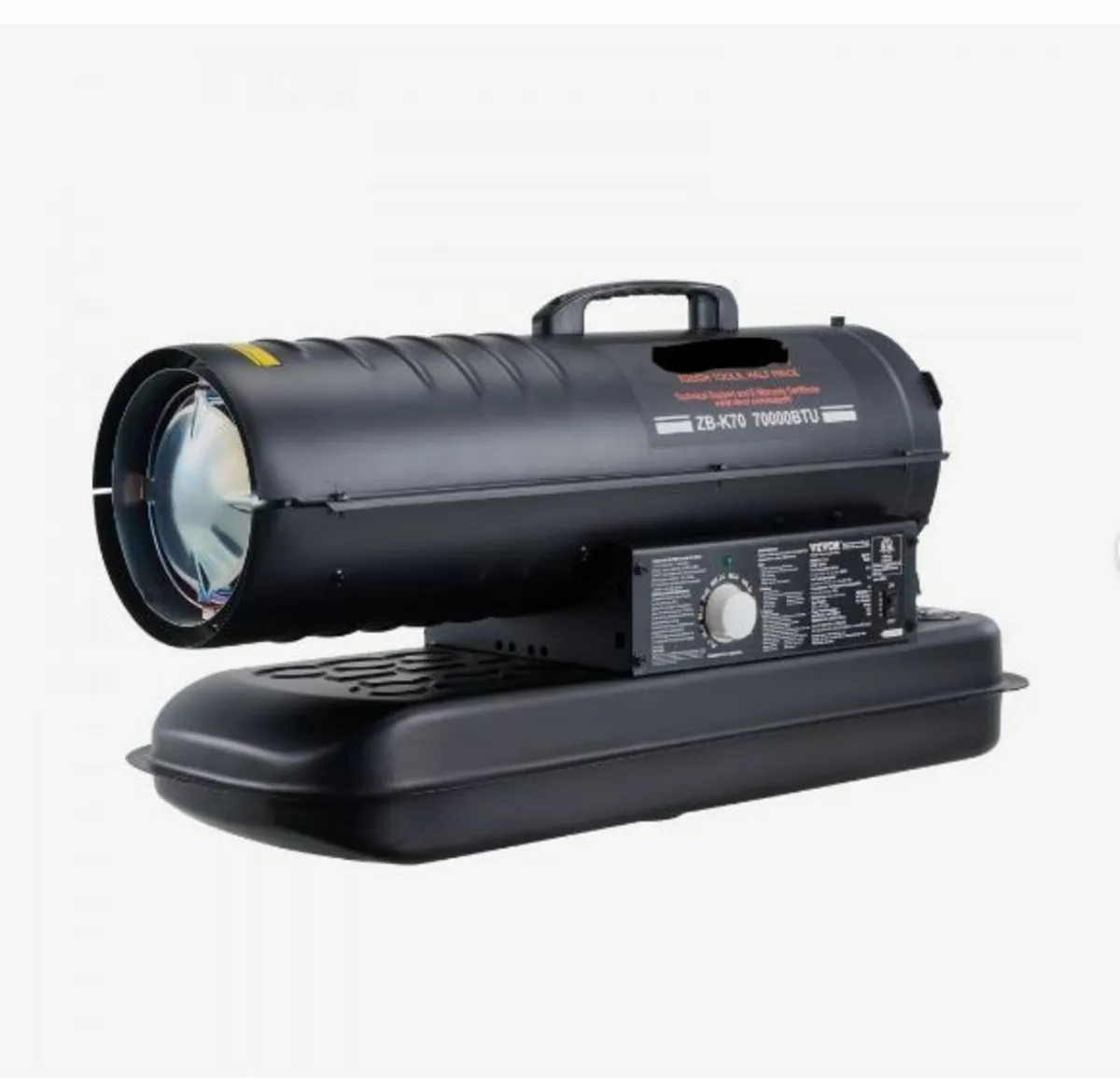 Kerosene/Diesel Forced Air Heater, 70000Btu - Image 1