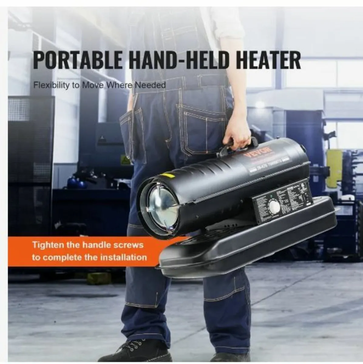 Kerosene/Diesel Forced Air Heater, 70000Btu - Image 2