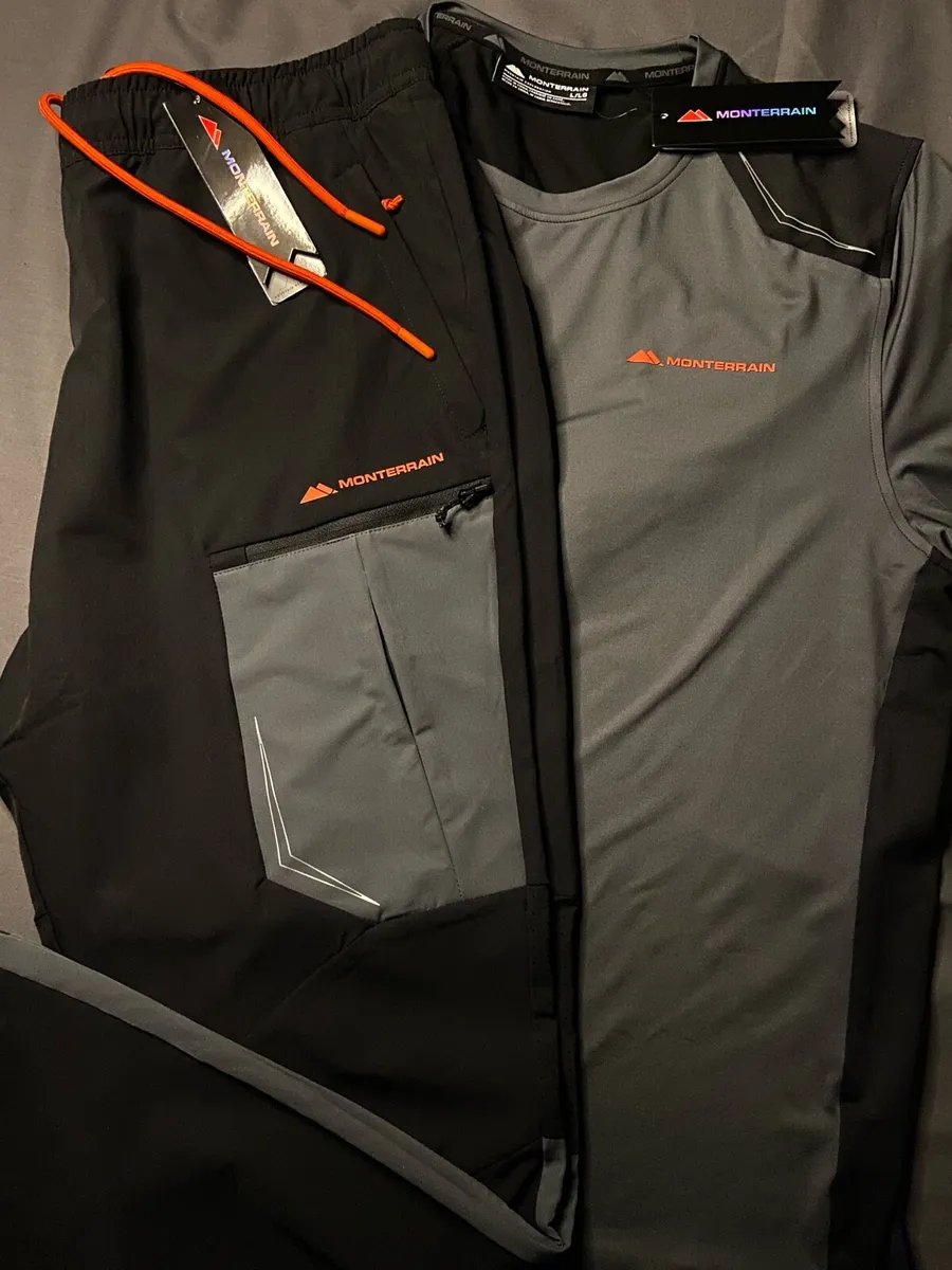 Large Monterrain track pants and top. - Image 4