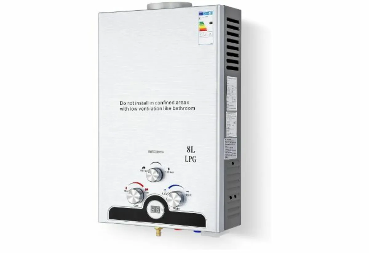 8L Gas Instantaneous Water Heater - Image 1