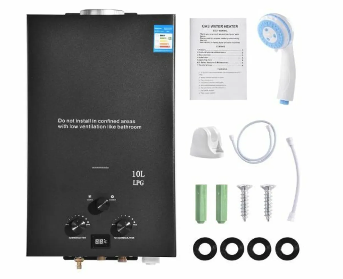 10L Gas Instantaneous Water Heater - Image 1