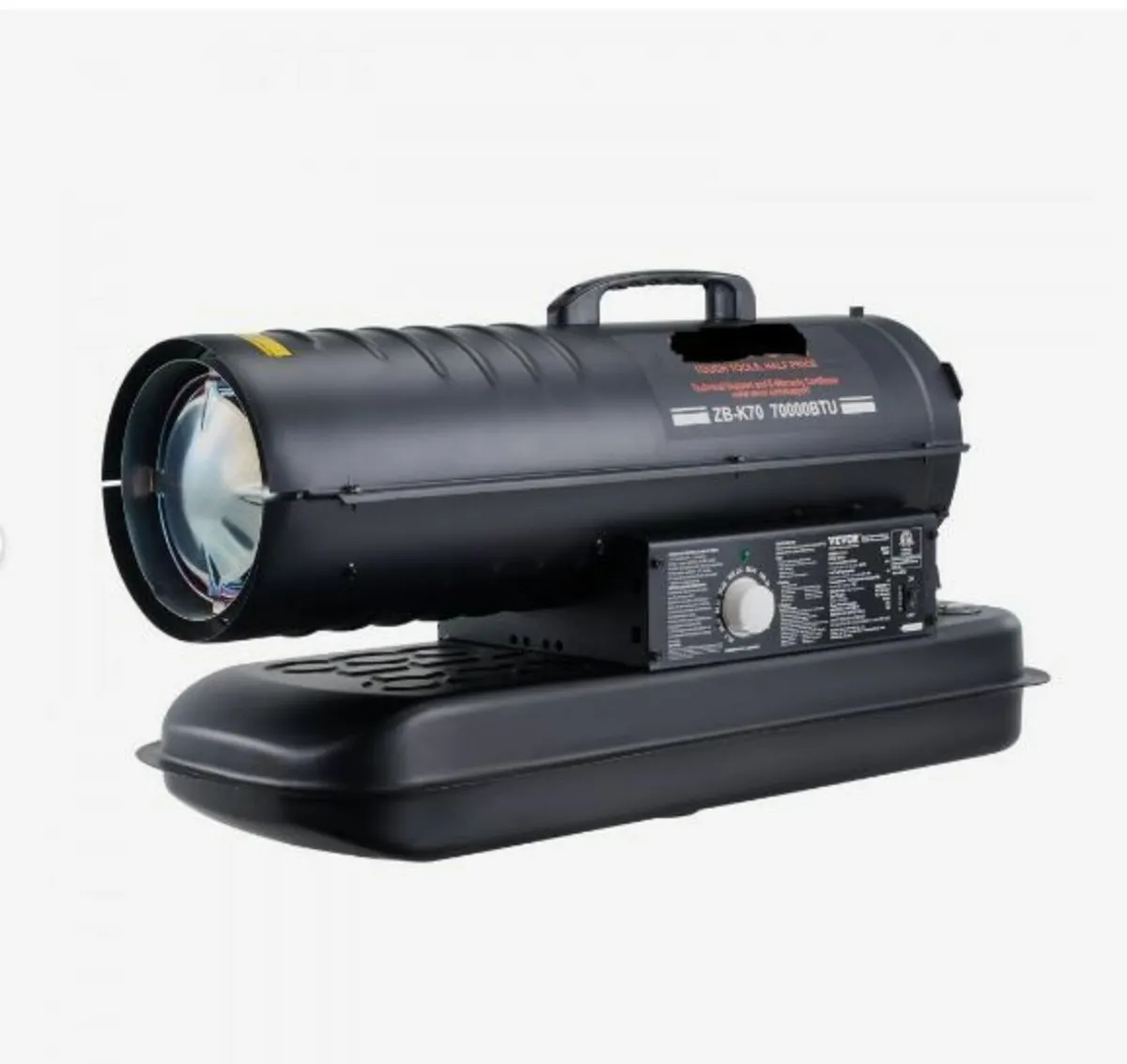 Kerosene/Diesel Forced Air Heater, 70000Btu - Image 1