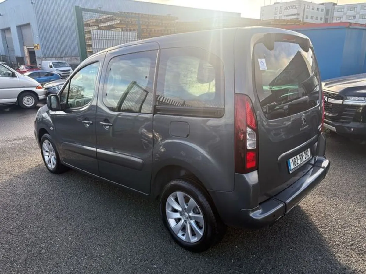 2018 Peugeot Partner Tepee 1.6L Diesel WAV 5 Seats - Image 4