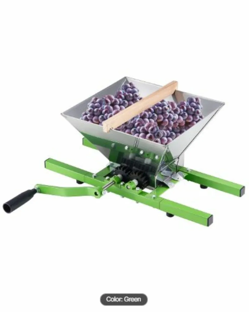 1.8 Gal/7L Fruit and Apple Crusher, Large Manual - Image 1