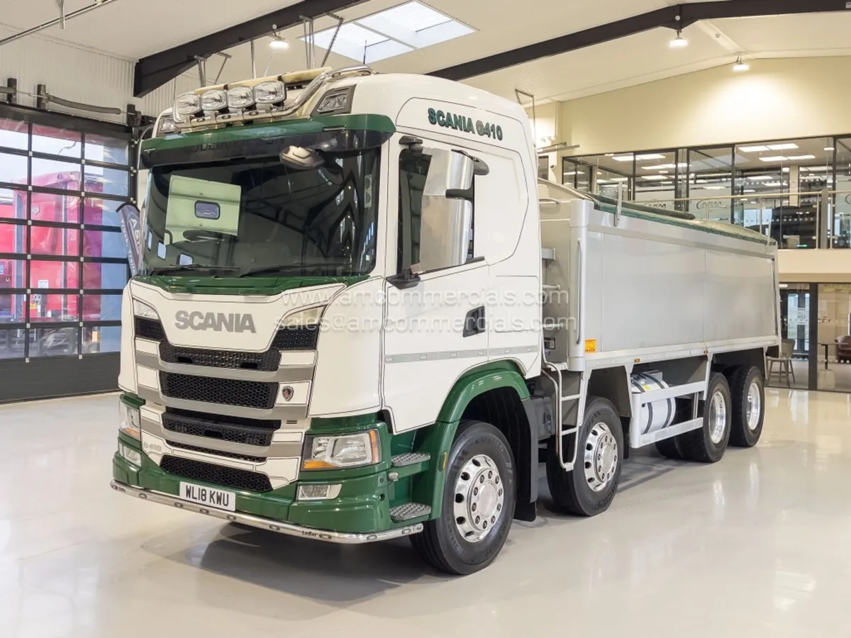 2018 (18) SCANIA G410 32T TAR SPEC TIPPER - Image 3