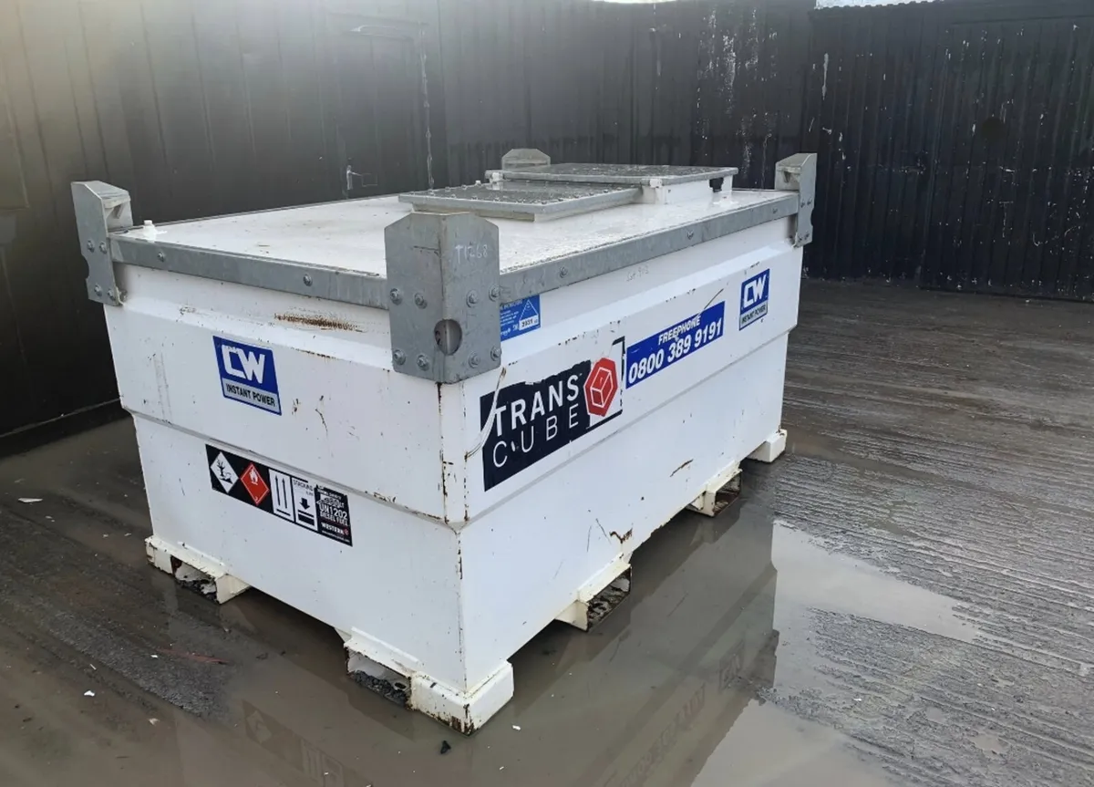 3000 Litre Western Static Fuel Bowser - Image 1