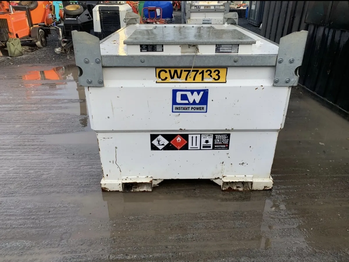 3000 Litre Western Static Fuel Bowser - Image 3