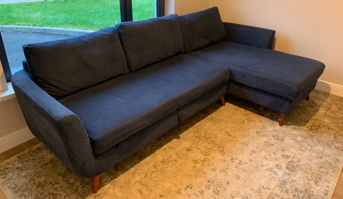 3 SEATER SOFABED CHAISE - Image 1