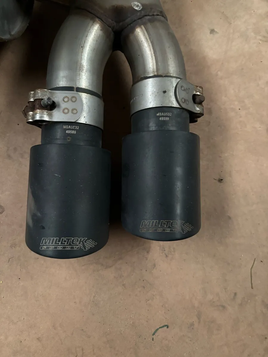 BMW M4 F82 MILLTEK CAT BACK EXHAUST - Image 3