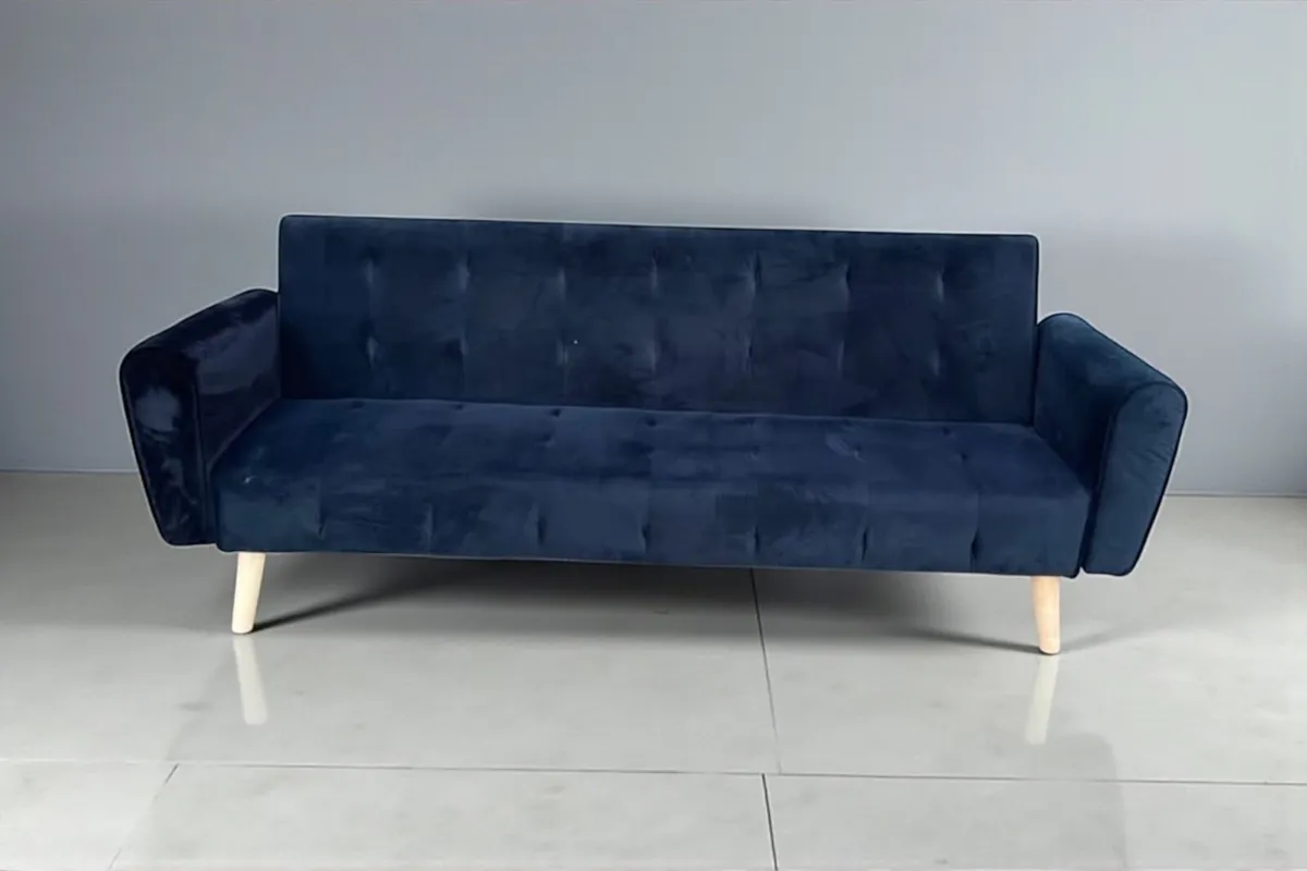 Sofabed Navy Blue. Jysk - Image 1