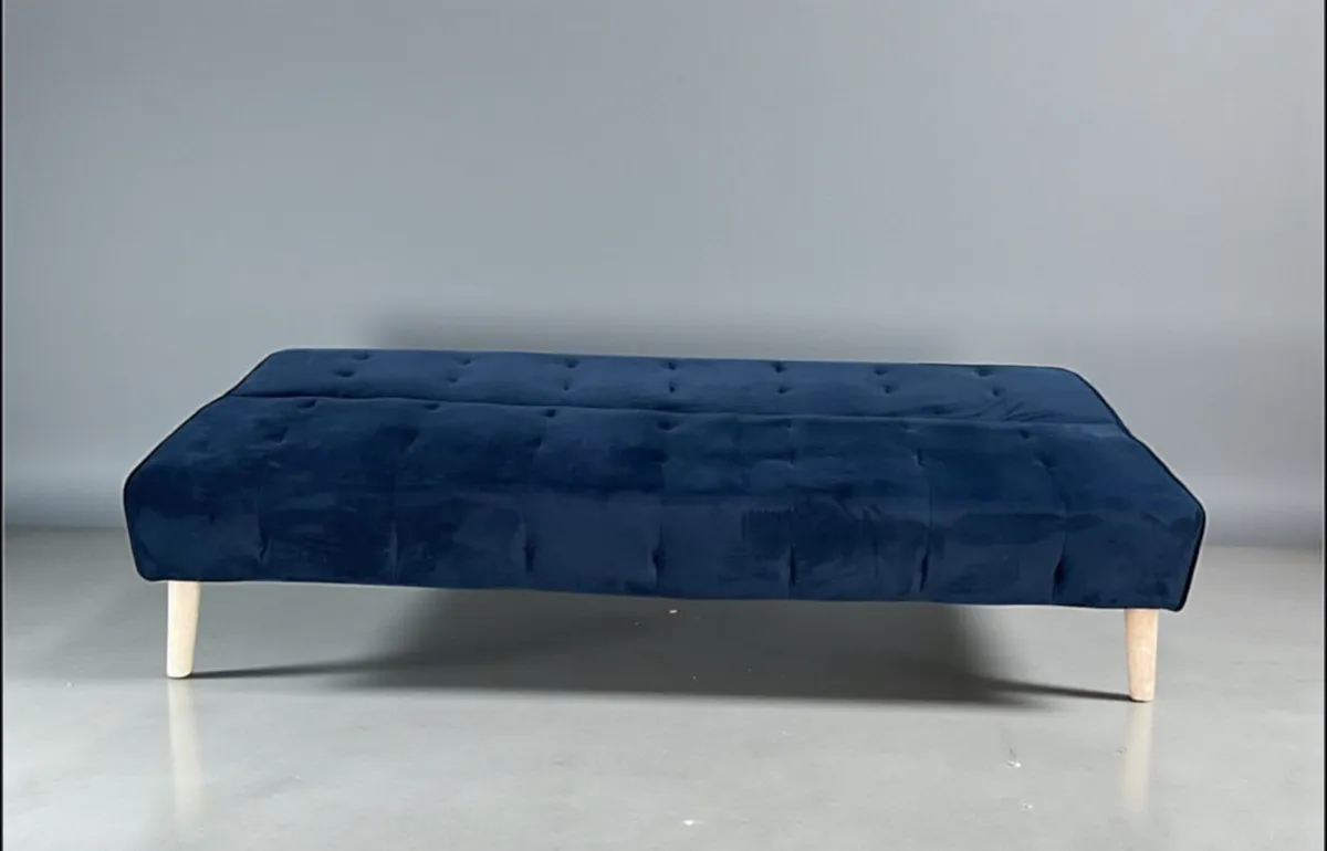 Sofabed Navy Blue. Jysk - Image 2
