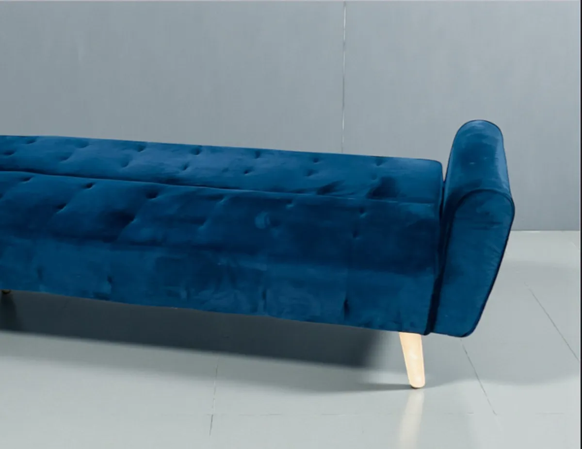 Sofabed Navy Blue. Jysk - Image 4