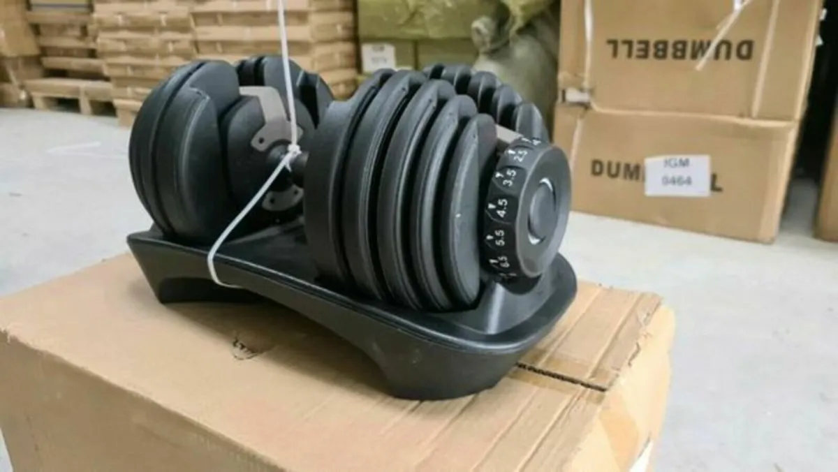 Dumbbells 2x 40kg - Image 3