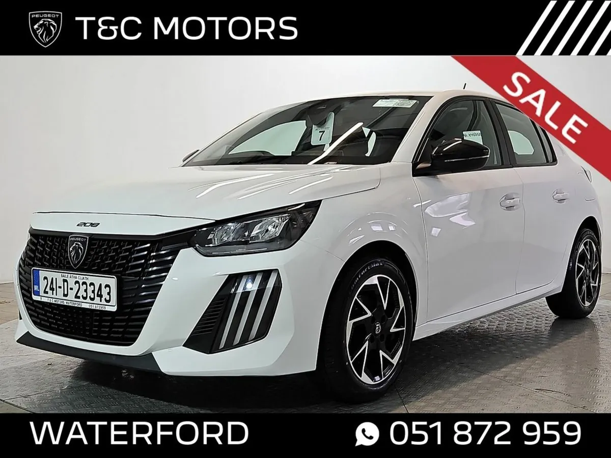 Peugeot 208 Active 1.2 Petrol, Apple Carplay & And - Image 1