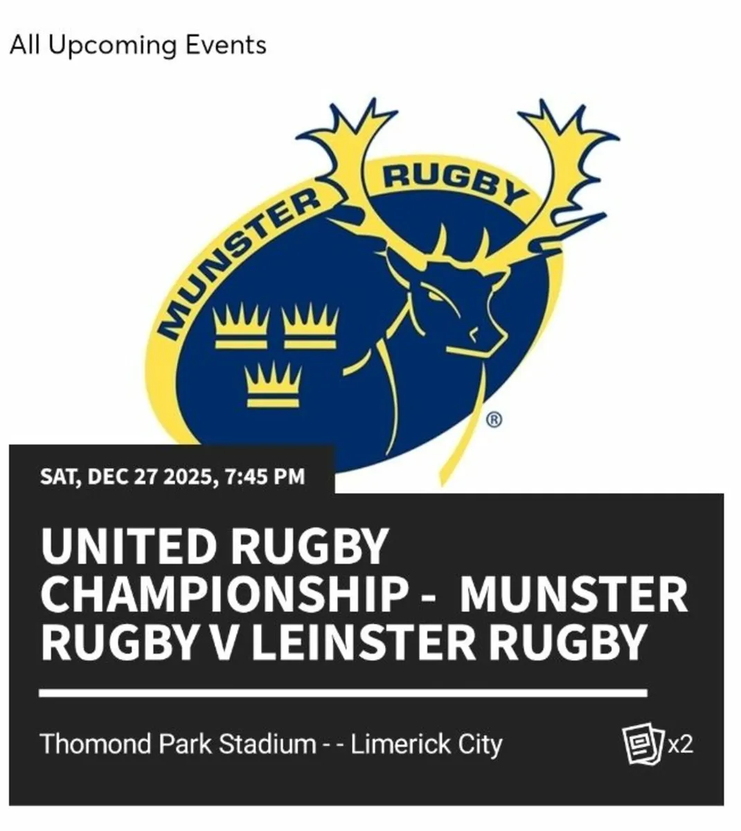2 tx - Dec 27 - Muntser Rugby vs Leinster Rugby - Image 1
