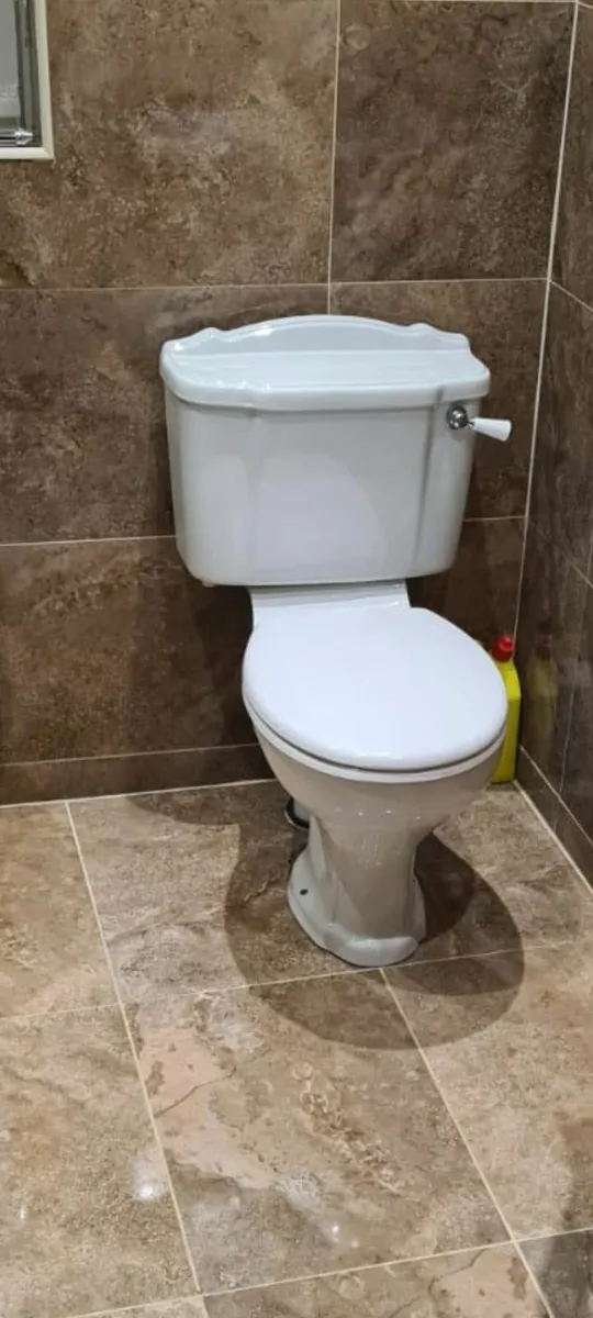 Shires, Toilet, Sink, Taps and Pedestal. - Image 2