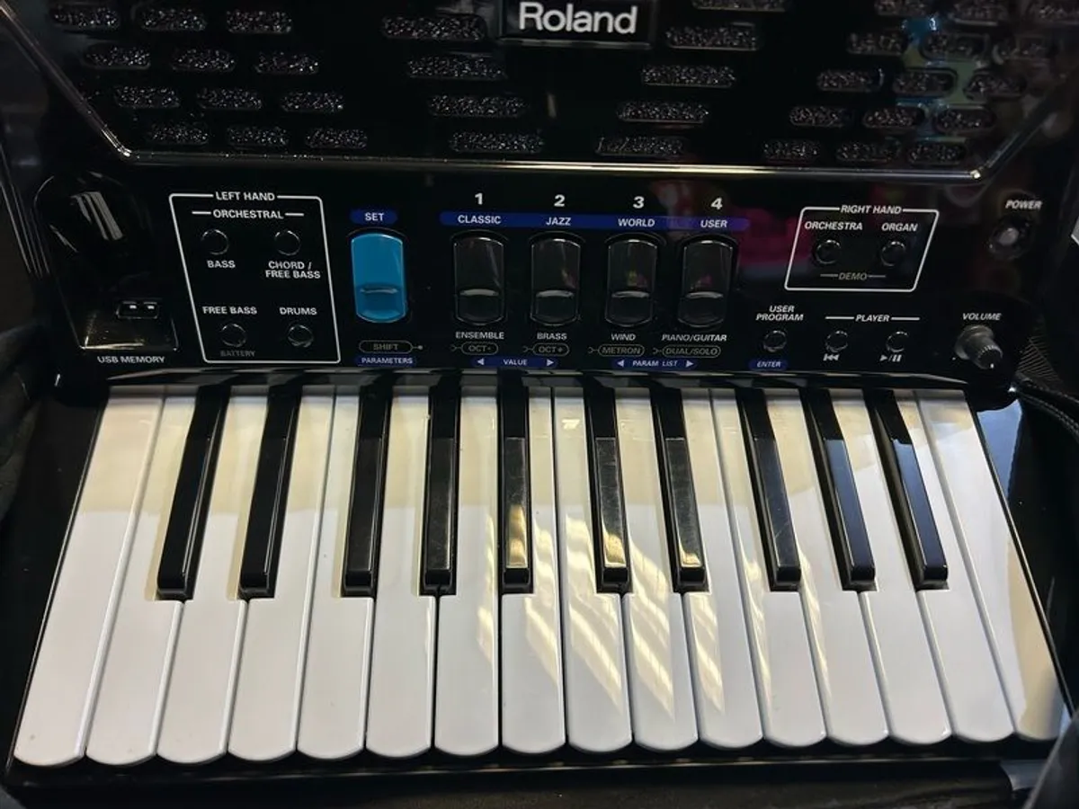 Roland FR-1X Digital Accordian. - Image 2