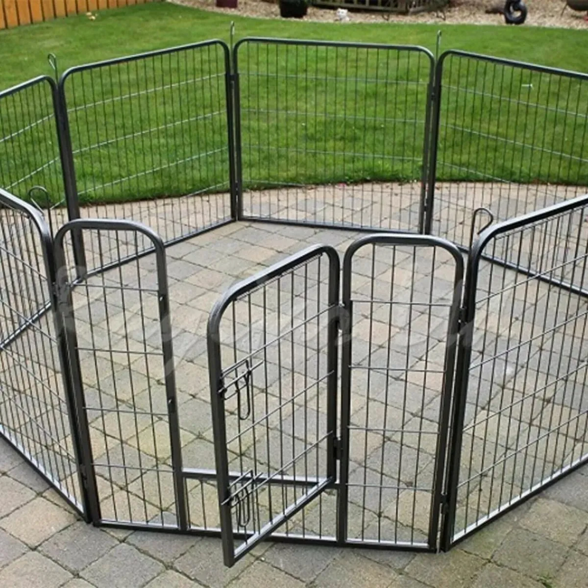 Dog kennel, enclosure 8-panel, brand new