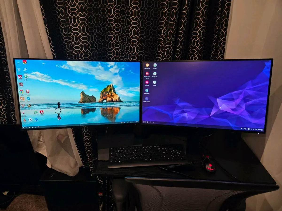 DUAL DELL U2520D 25" 2019 - Image 1