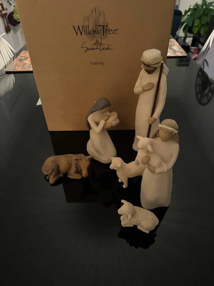 Christmas Willow Nativity Scene - Image 1
