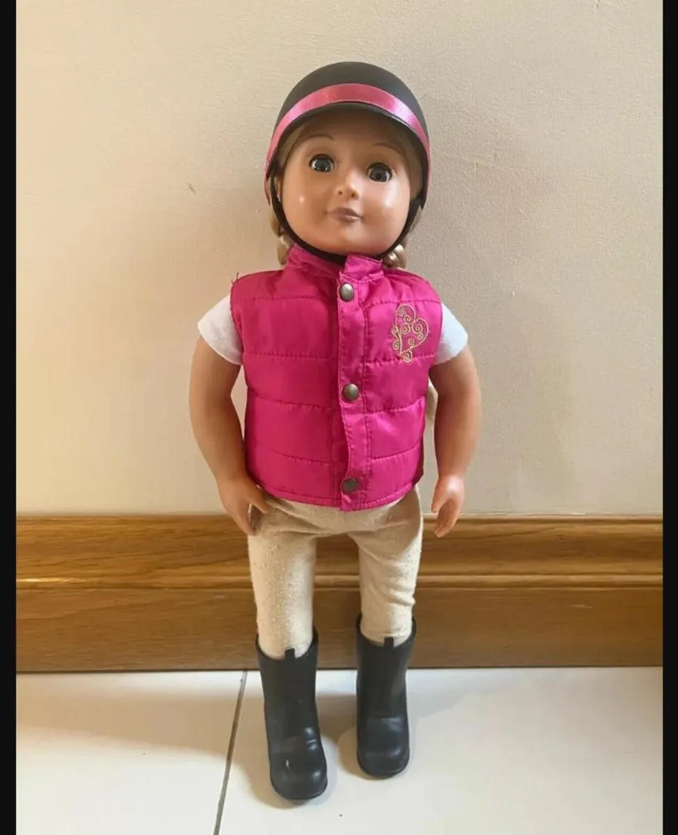 Our Generation Horses Saddle Up Stables Horse Barn - Image 3