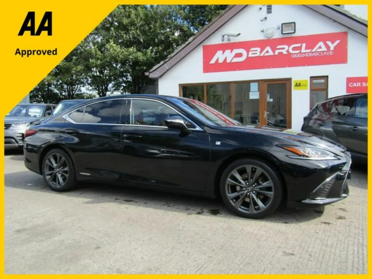 Lexus ES 2.5 F Sport CVT 218HP 4DR Auto.1 YEAR LEX - Image 1