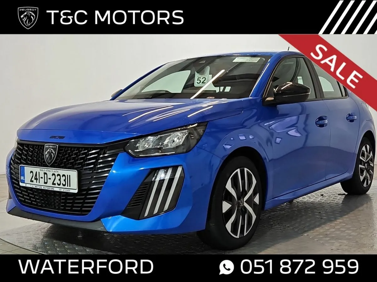 Peugeot 208 Active 1.2 Petrol, Apple Carplay & And - Image 1