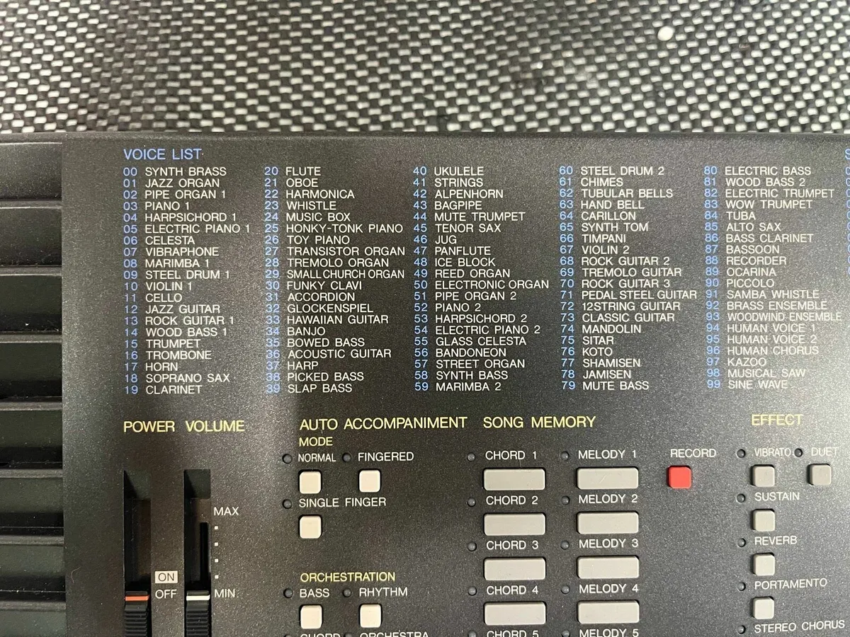 Yamaha PSS-680 Synth - Image 3